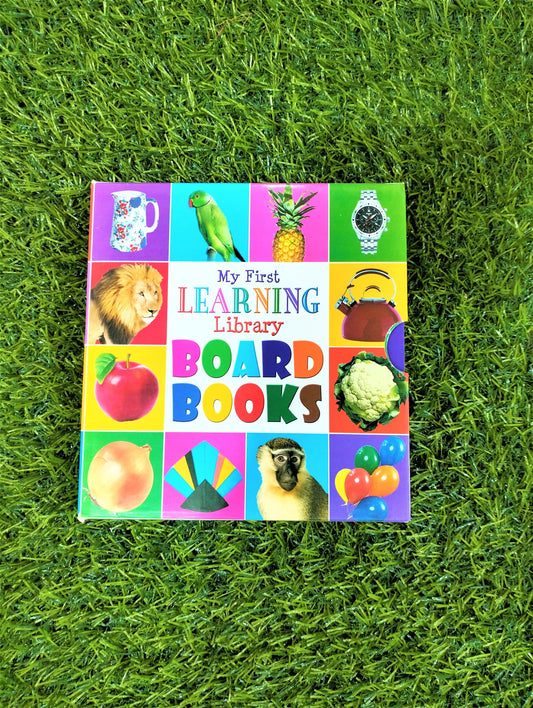 My First Learning Library Board Books(6 Books) Maskidz
