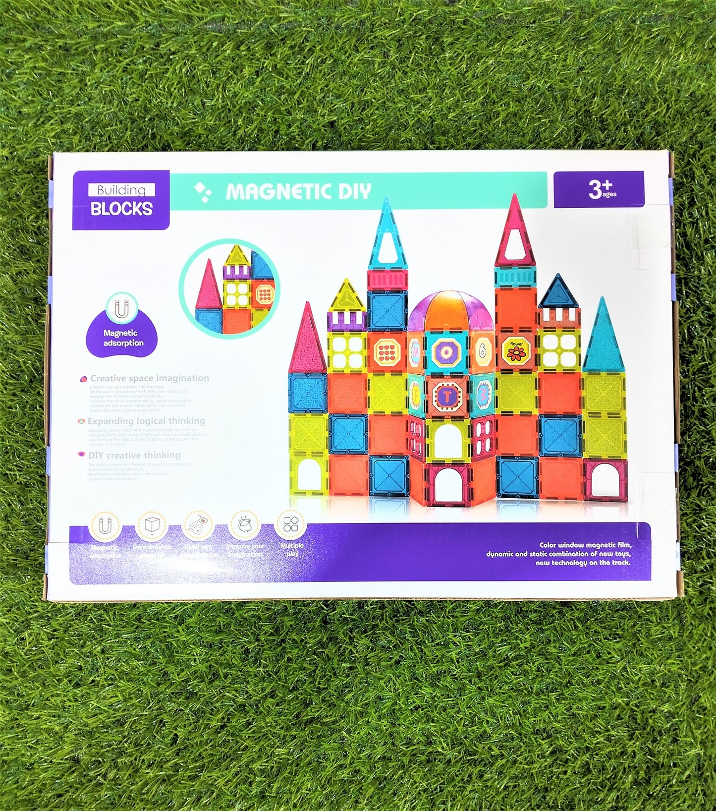 Magnetic Tiles 77 Pieces