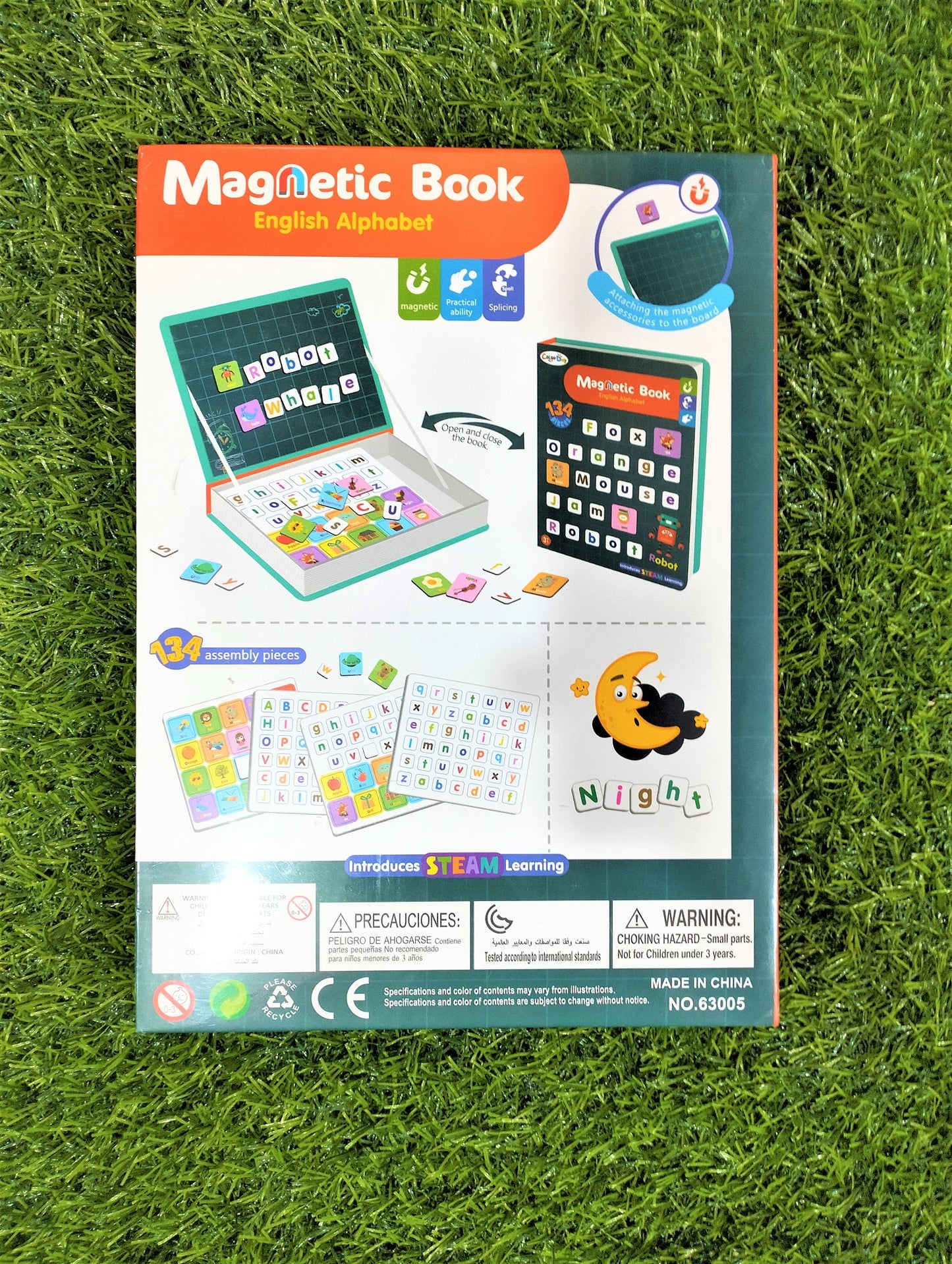 Magnetic Book English Alphabet