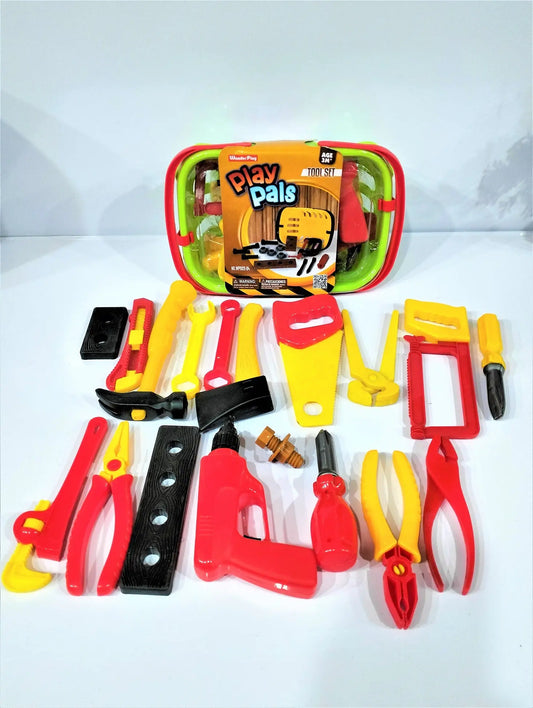Play Pals Tool Set in Bucket maskidz-3dm