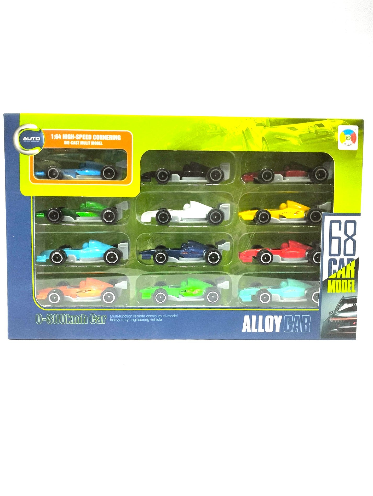 Alloy Car 12 F1 cars Model Racing Die Cast G5688