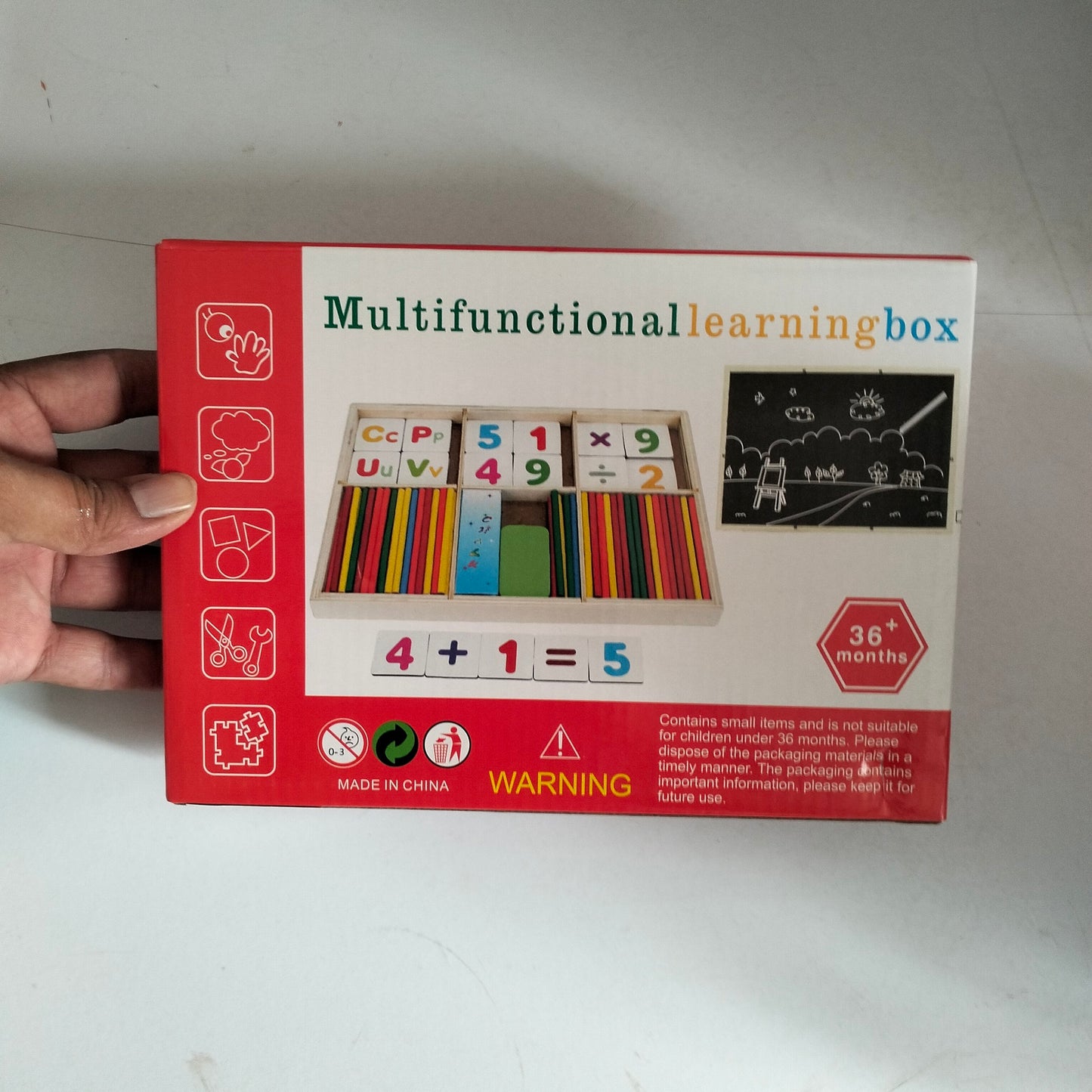 Multifunctional Learning Box Mathematics Intelligence Stick