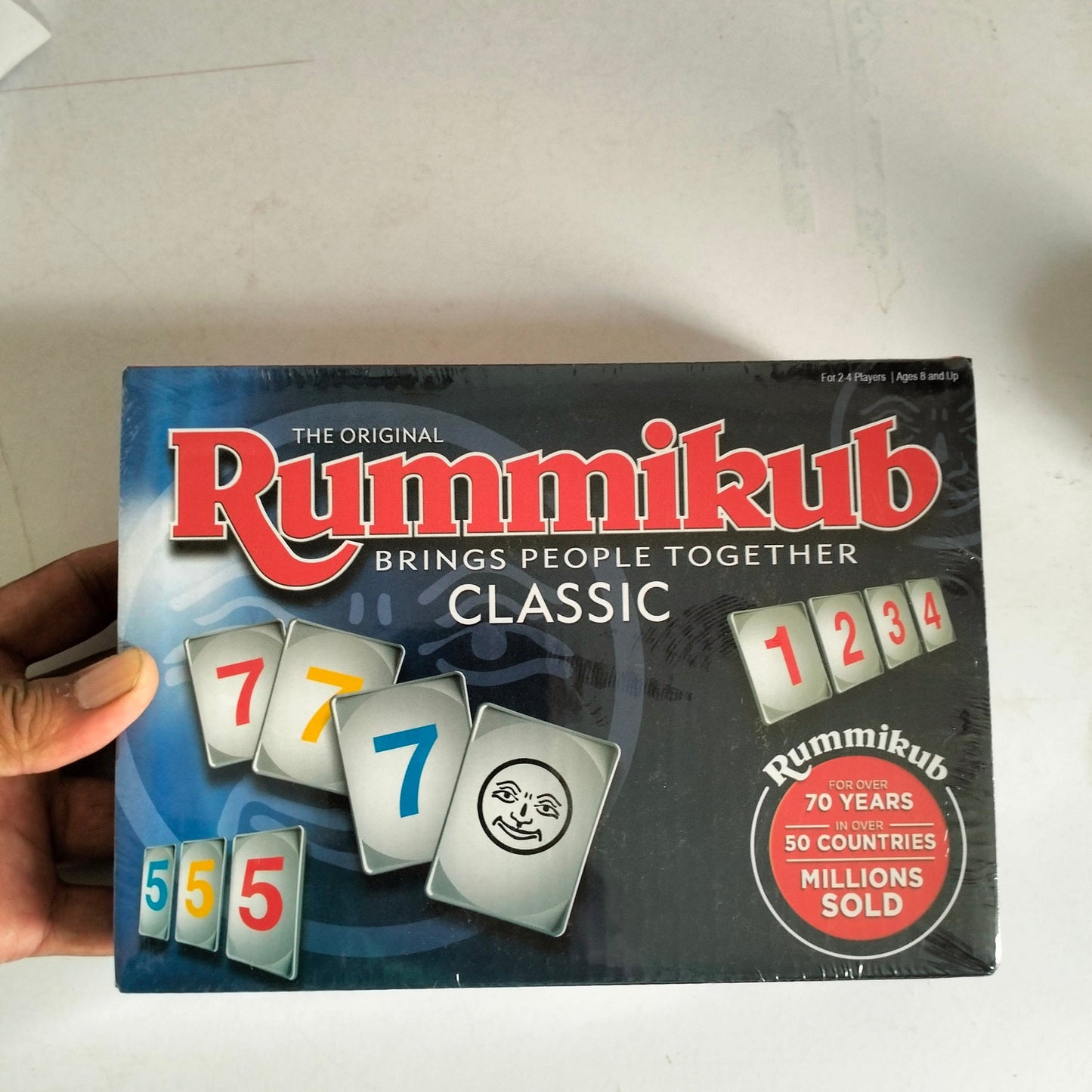 Rummikub Classic Board Game – Fast-Paced Strategy Tile Game for Family &amp; Friends MAS KIDZ