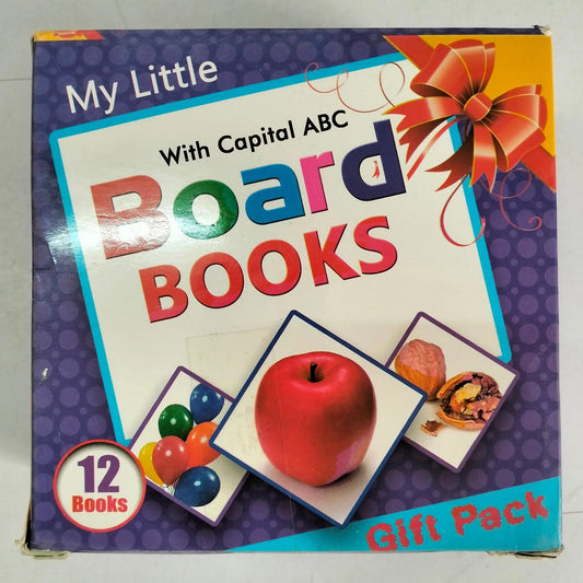 My Little Board Books with capital ABC 12 Books Maskidz