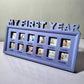 My First Year Baby Photo Frame – Capture Every Precious Milestone – Blue Pink Purple