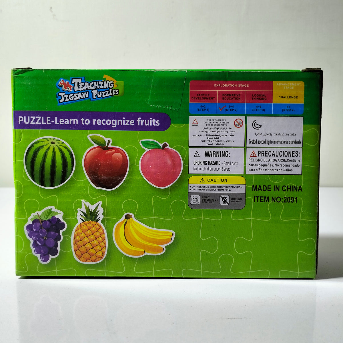 Teaching Jigsaw Puzzle Fruits Puzzle 35 Pieces no 2091