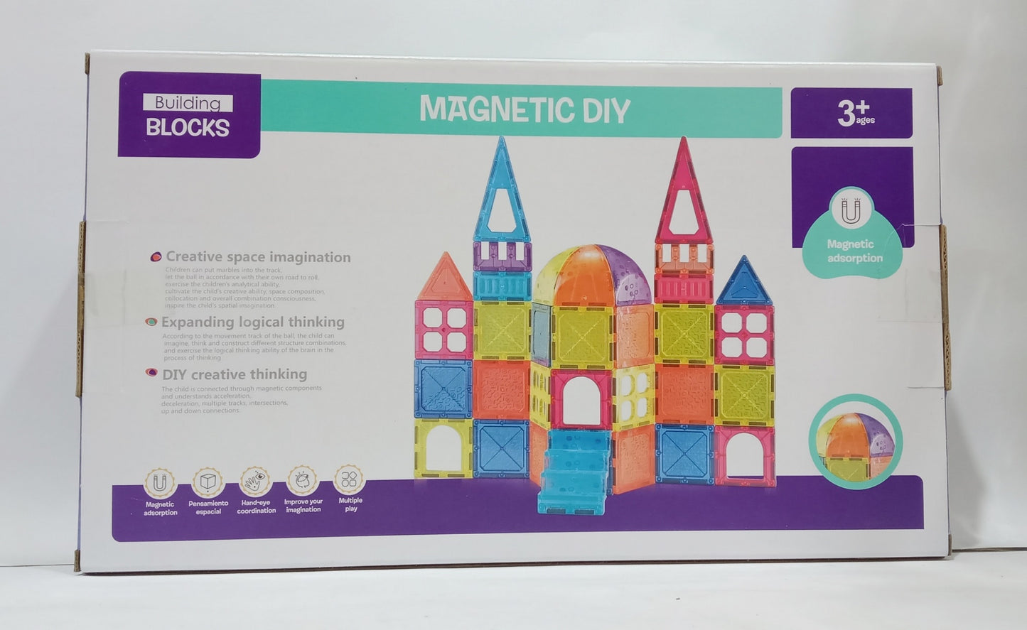 Magnetic Tiles DIY Building Block 33 pieces