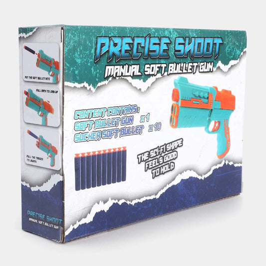 Precise Shoot Manual Soft Bullet Gun MAS KIDZ