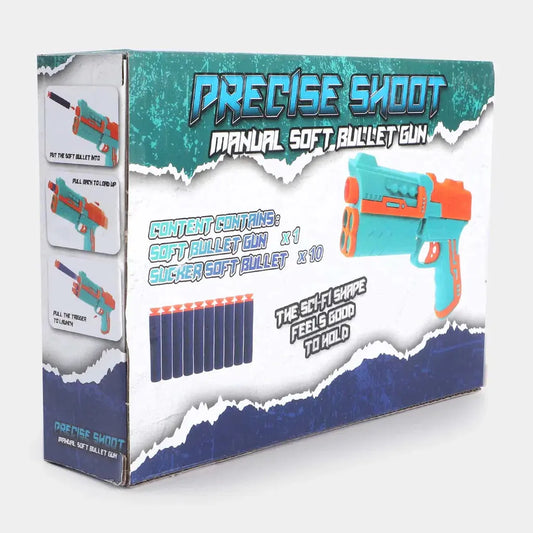 Precise Shoot Manual Soft Bullet Gun MAS KIDZ