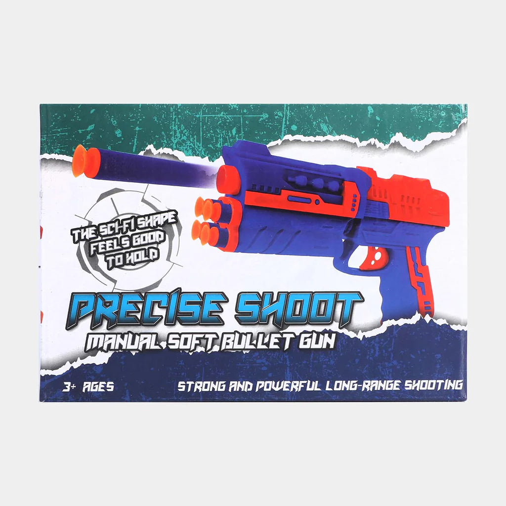 Precise Shoot Manual Soft Bullet Gun MAS KIDZ