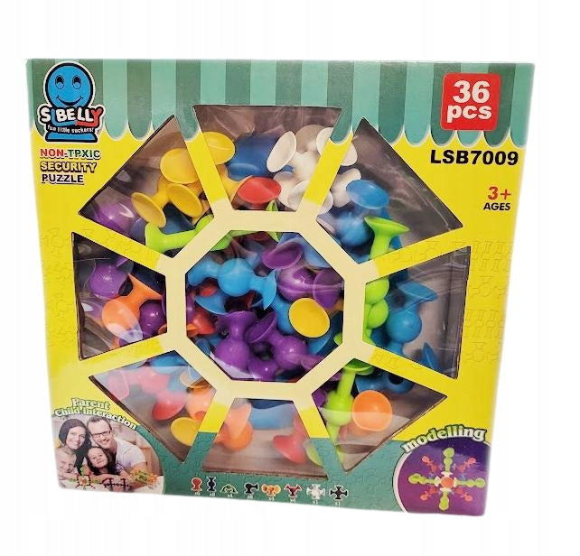 Suction Cup toys for babies 36 pieces LSB7009