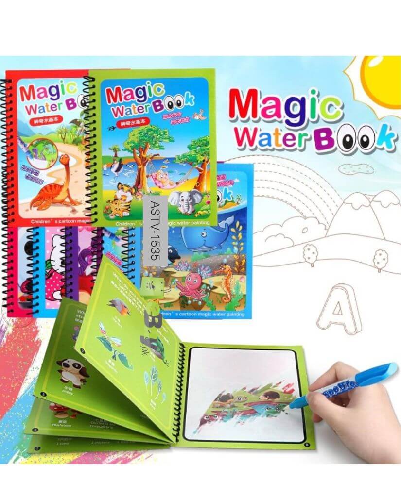 Magic Water Color Book Different Articles