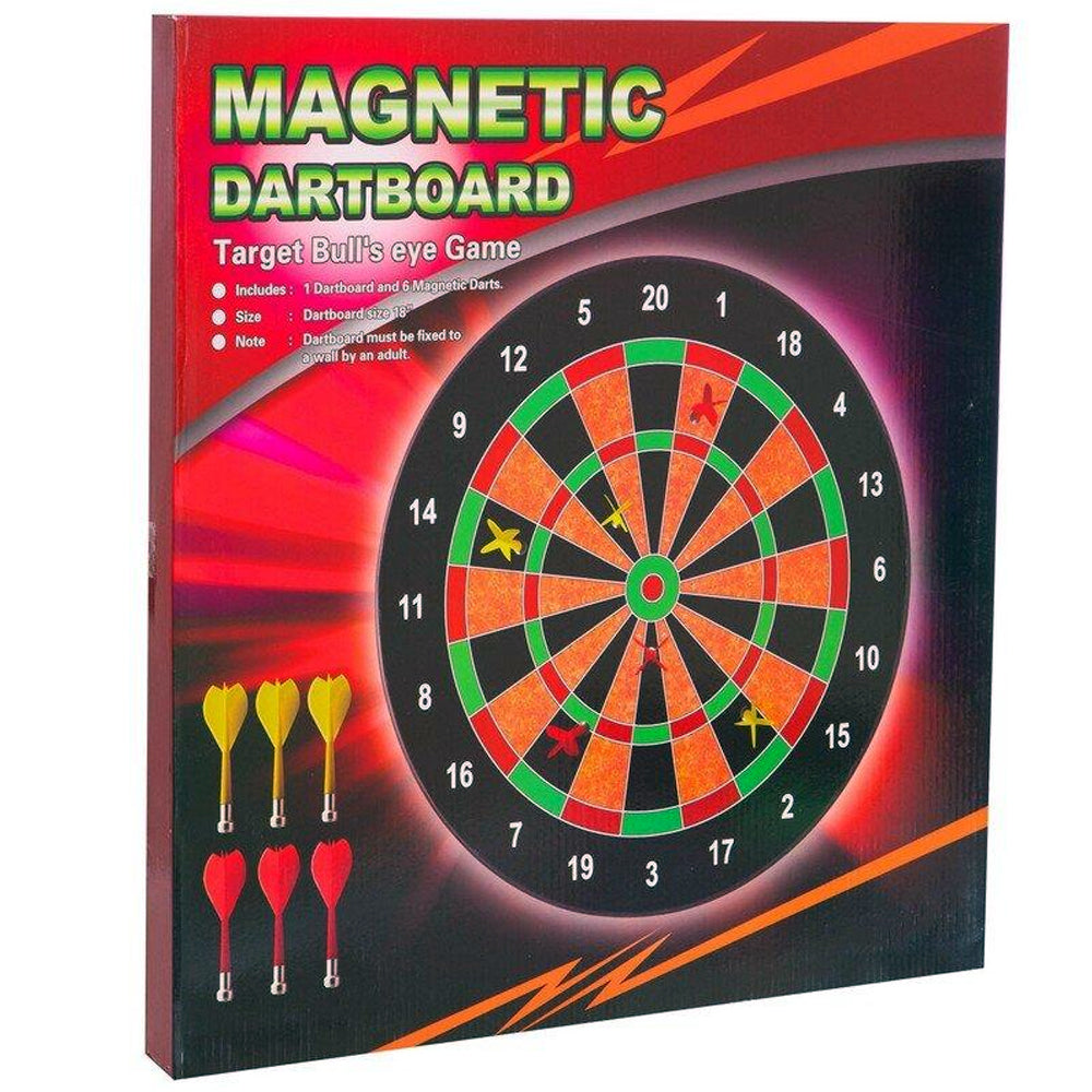 Magnetic Dartboard 18 inch MAS KIDZ