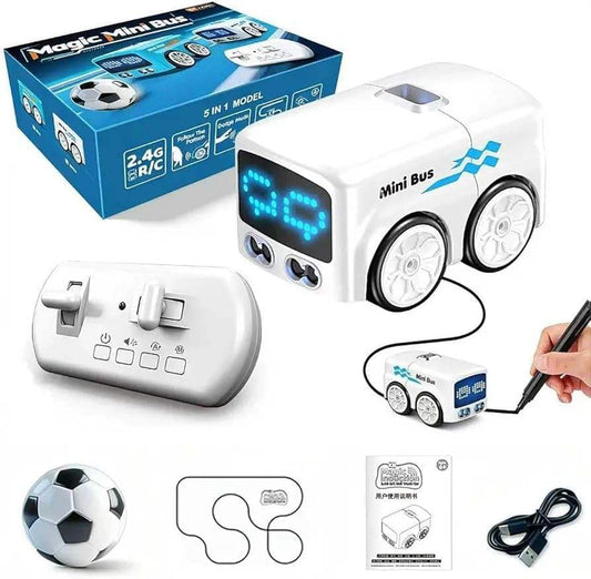 Magic Mini Bus 5-in-1 Smart Interactive RC Toy – Gesture Control MAS KIDZ