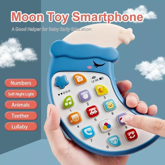 Moon shape mobile phone for kids