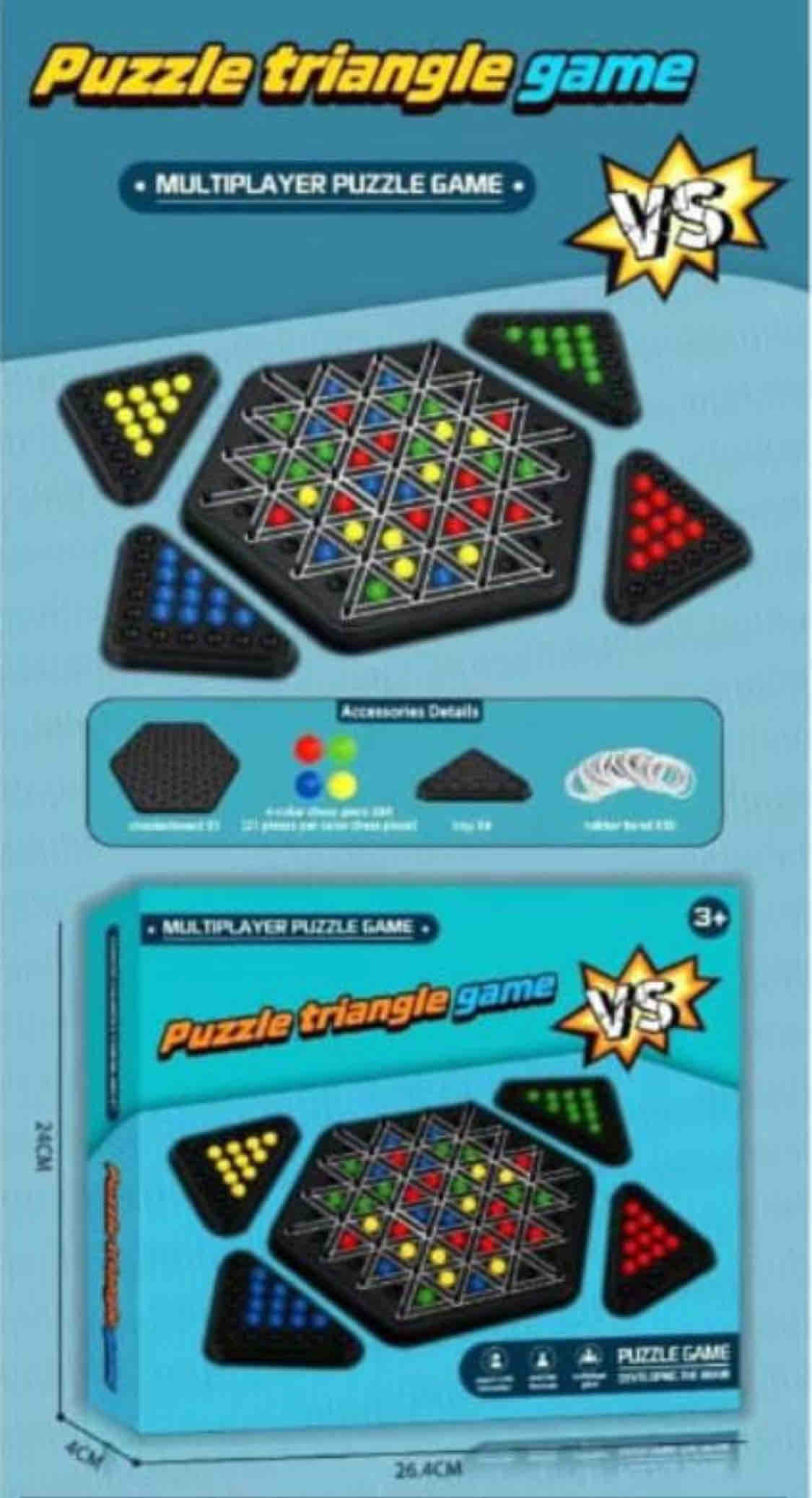 Puzzle Triangle Game 6688-57 MAS KIDZ