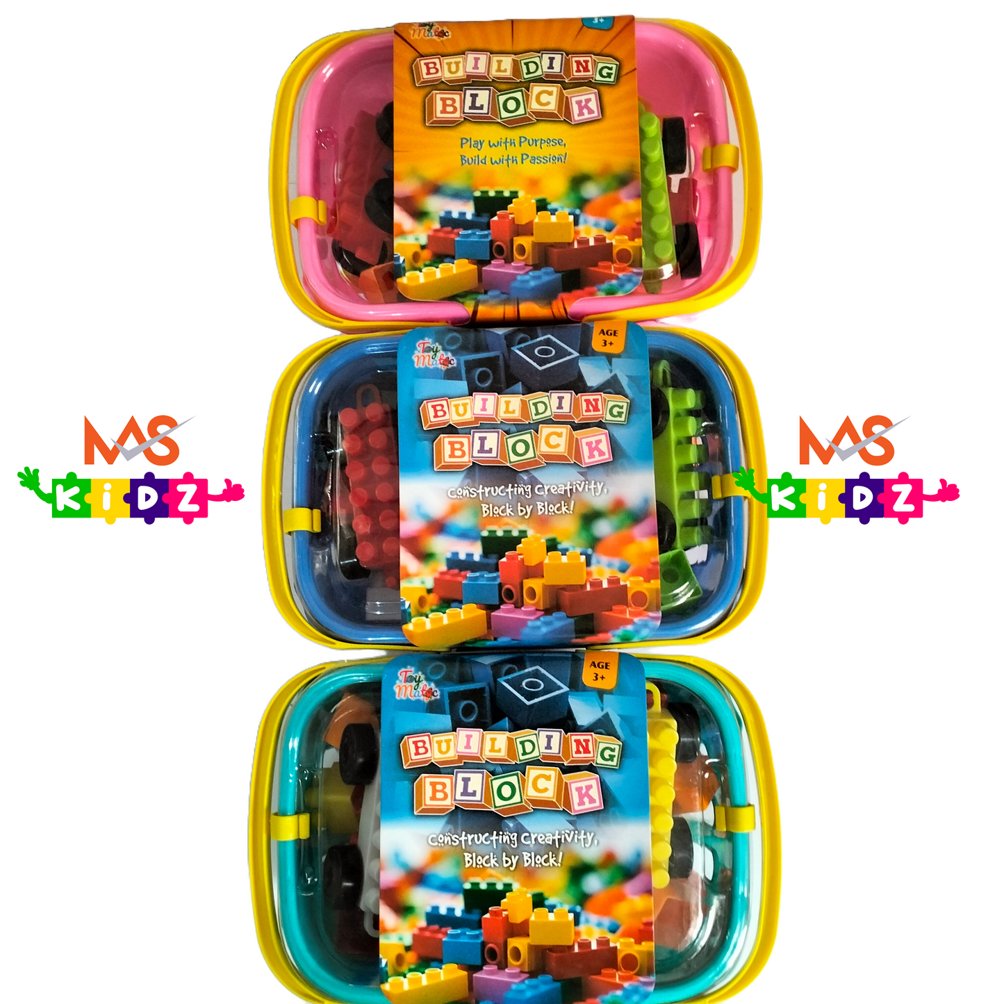 Play Pals Blocks in a Bucket