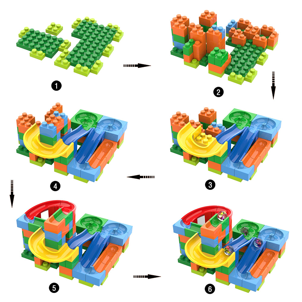 Toy Trucks For Kids Track Maze Toy Bricks Lego 8201 – Maskidz