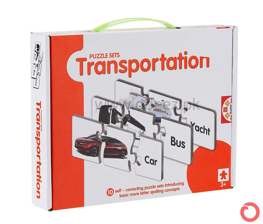 Puzzle Transportation maskidz-3dm