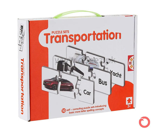 Puzzle Transportation maskidz-3dm