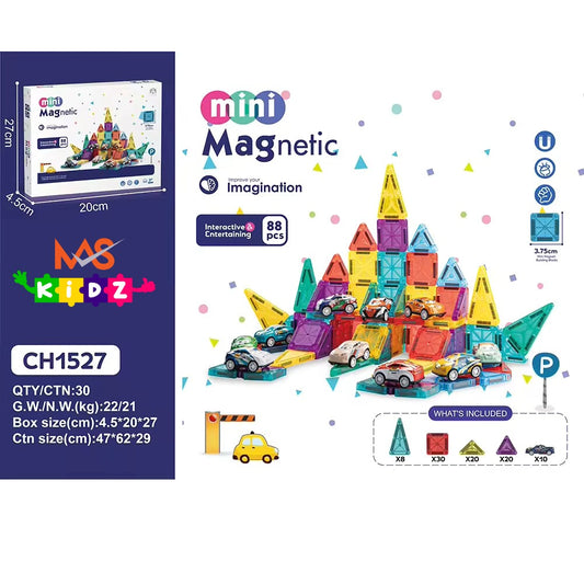 Mini Magnet 88 Pieces CH1527 MAS KIDZ