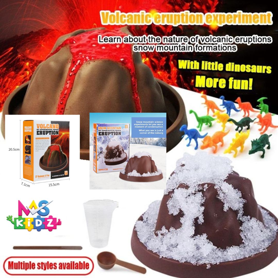 Volcano and Snow Eruption 608-136 MAS KIDZ