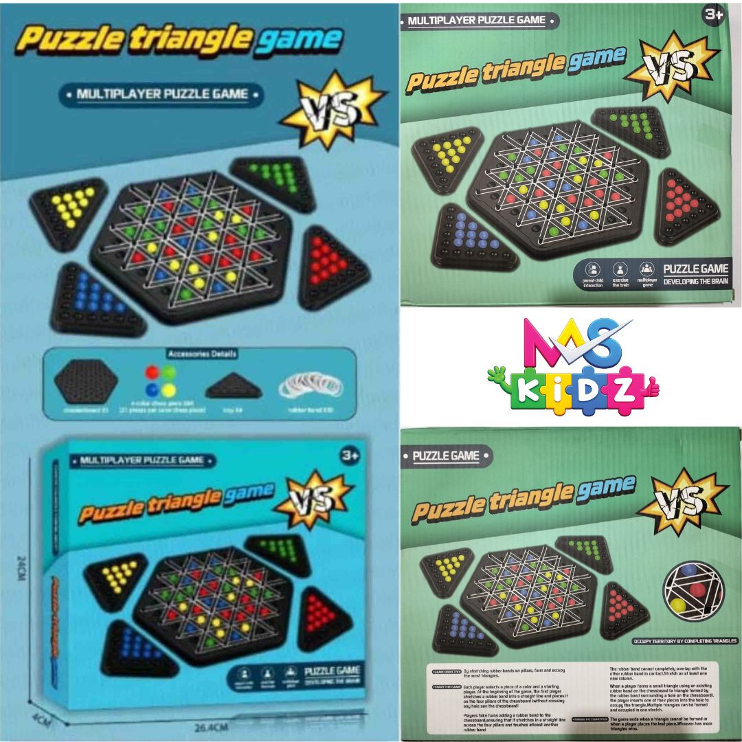 Puzzle Triangle Game 6688-57 MAS KIDZ