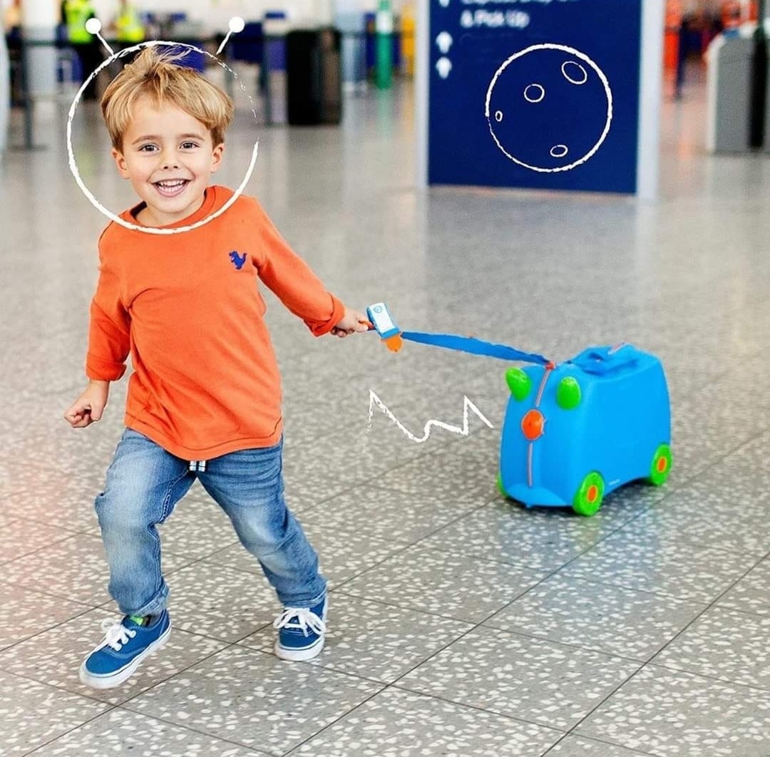 Ride on Suitcase for kids fun case