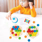 Wooden Honeycomb Shape Puzzles 2 Players Challenge Game