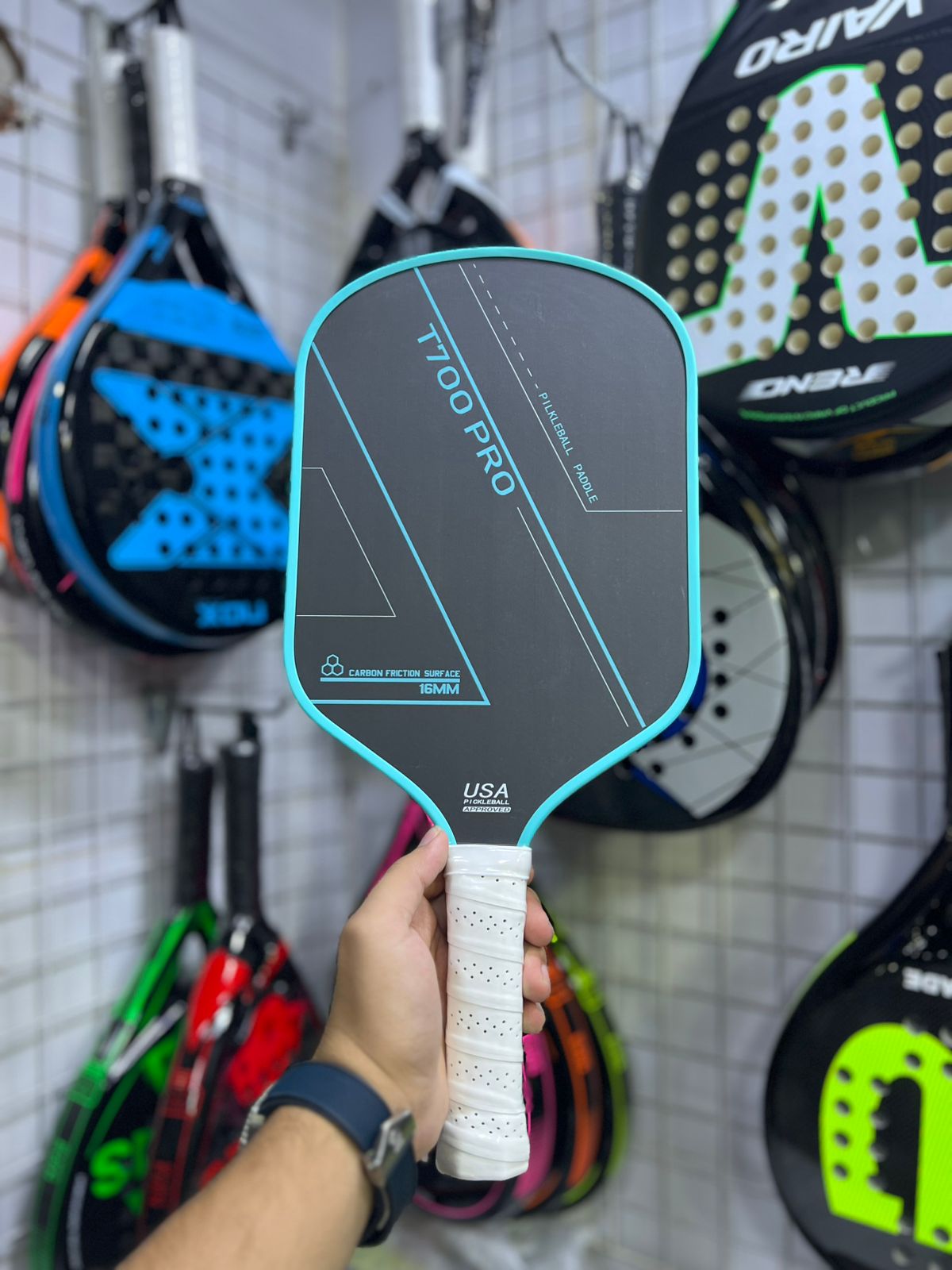 Pickle Ball Carbon Friction Surface 16mm