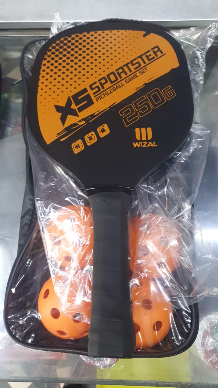 Pickle Ball 2 racket 4 ball XS Sportster Wizal