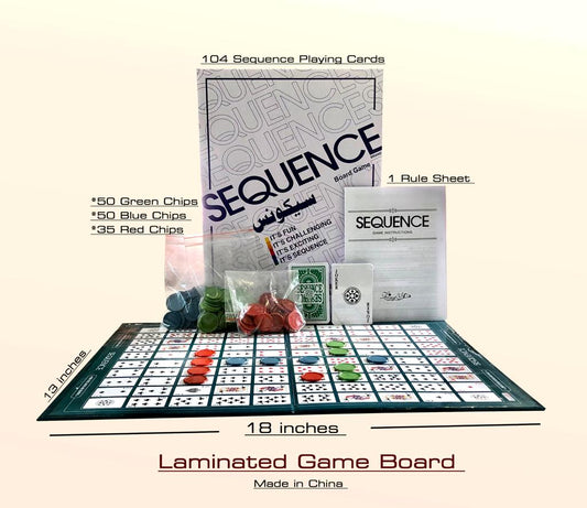 Sequence Small 5050 100% Plastic Card Local