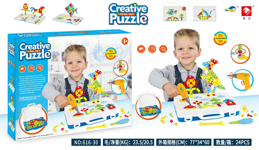Creative Puzzle Tool Set Drill 616-30