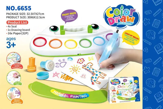 Color Draw Coloring Magical Paint Brush 6655 or WF-6002 MESS FREE PAINTING MAS KIDZ