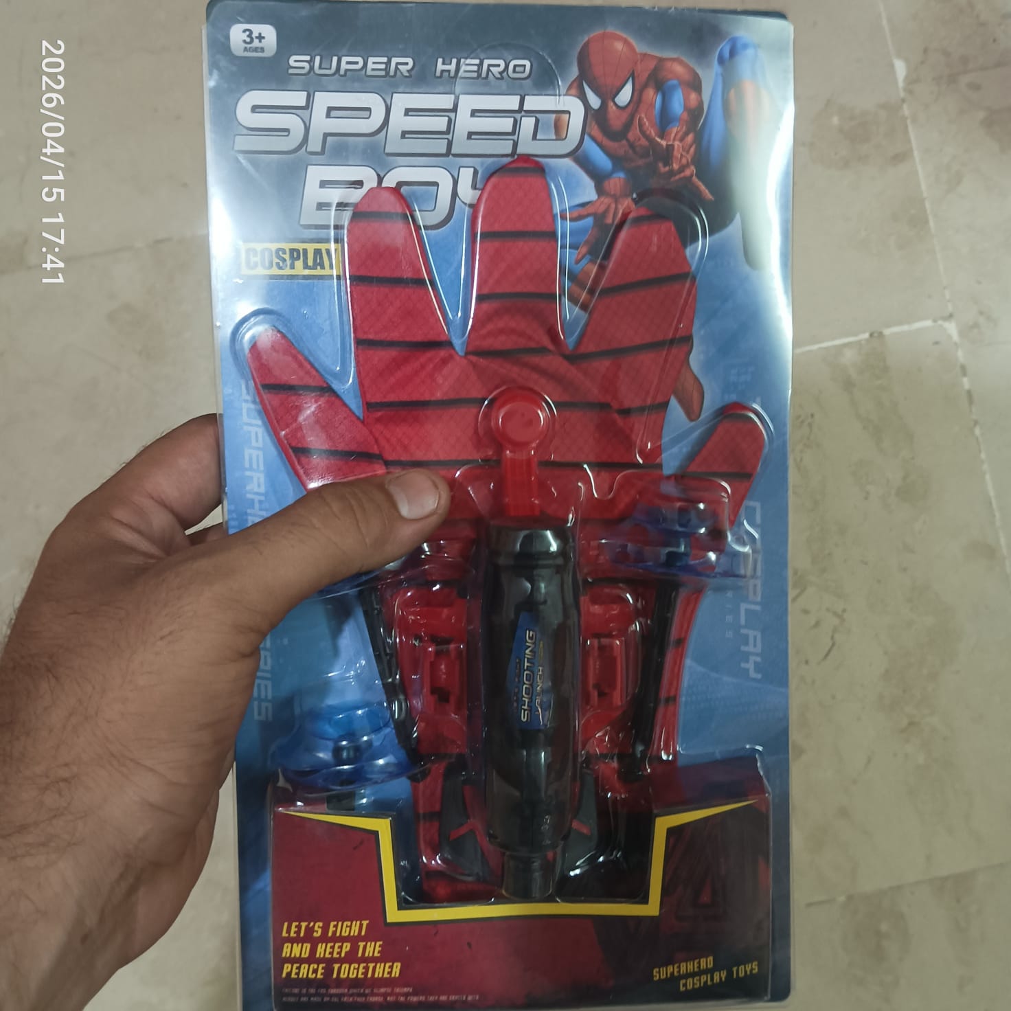spider man web shooter Cosplay 828-S2 MAS KIDZ