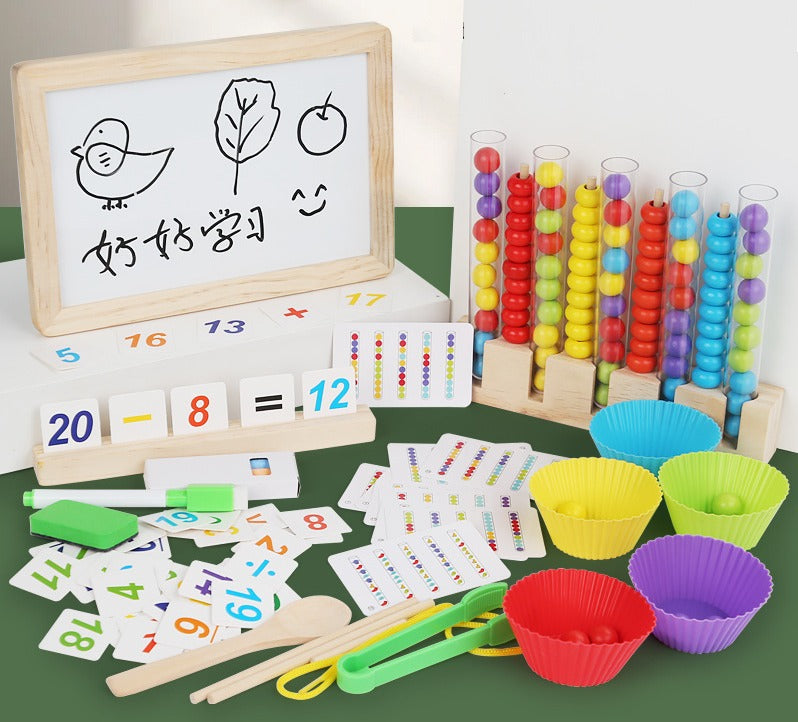 Number Cognitive Operation Bead Matching Game MAS KIDZ