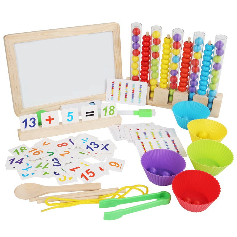 Number Cognitive Operation Bead Matching Game MAS KIDZ