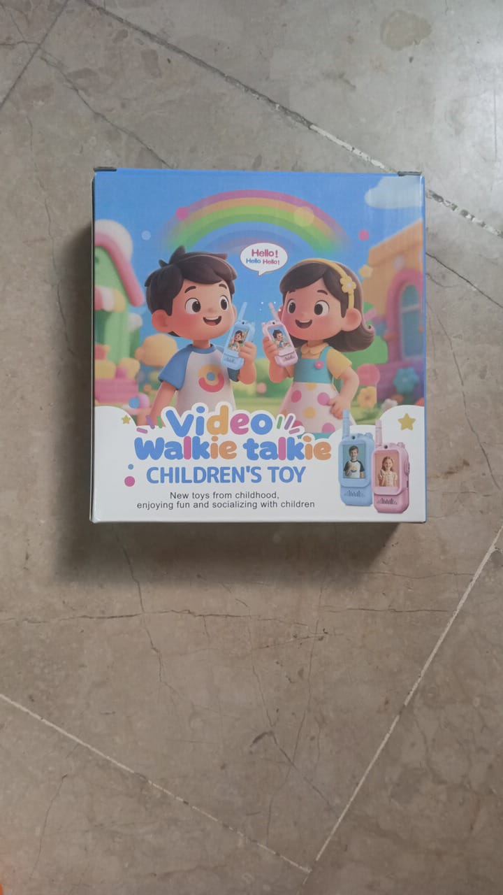 2-in-1 Kids Video Walkie Talkie with Camera & IPS Screen MAS KIDZ