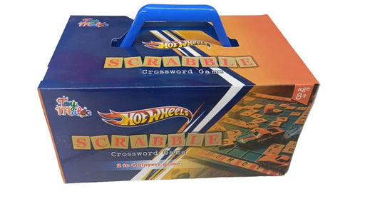 Hotwheel Scrabble crossword game GT MAS KIDZ