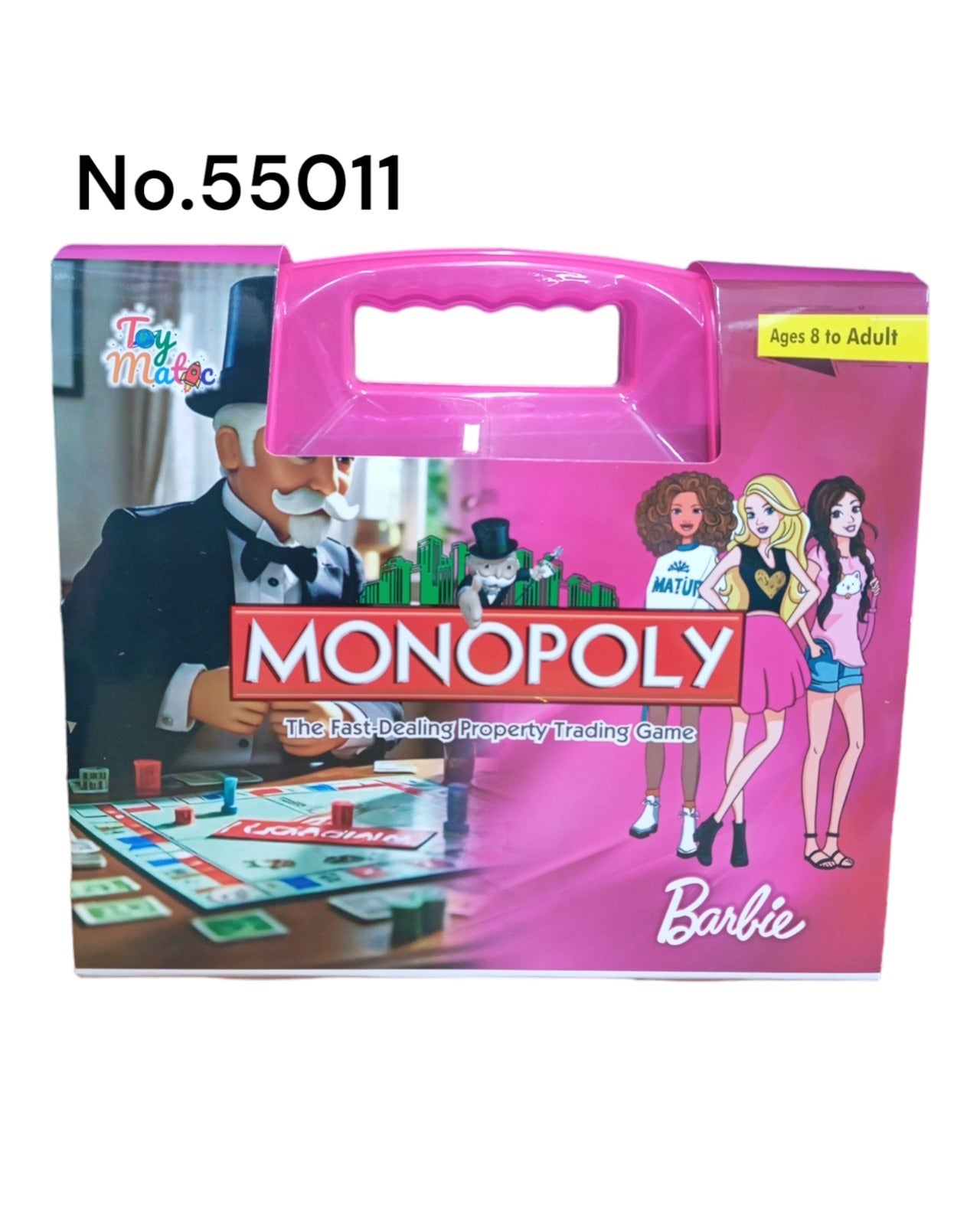 Barbie monopoly 55011 toy matic MAS KIDZ