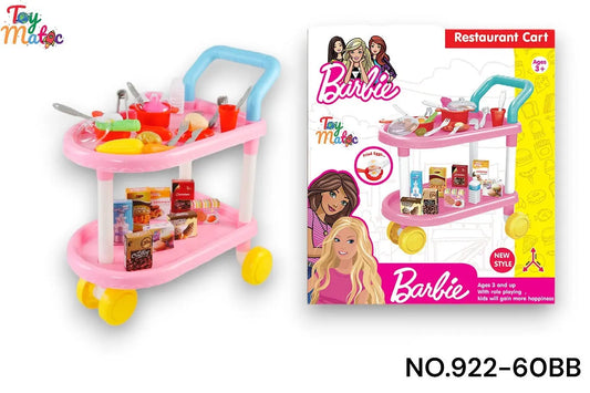 Barbie restaurant cart Trolley 922-60BB Toy Matic MAS KIDZ