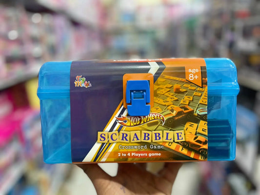 Hotwheel Scrabble crossword game GT MAS KIDZ