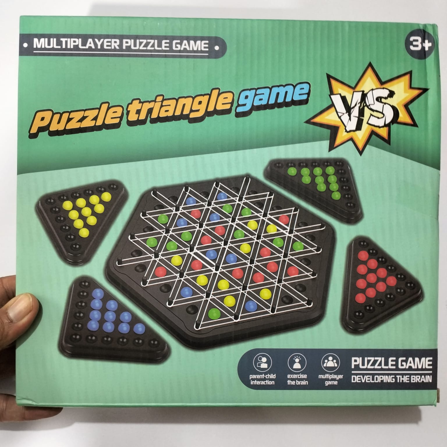 Puzzle Triangle Game 6688-57 MAS KIDZ