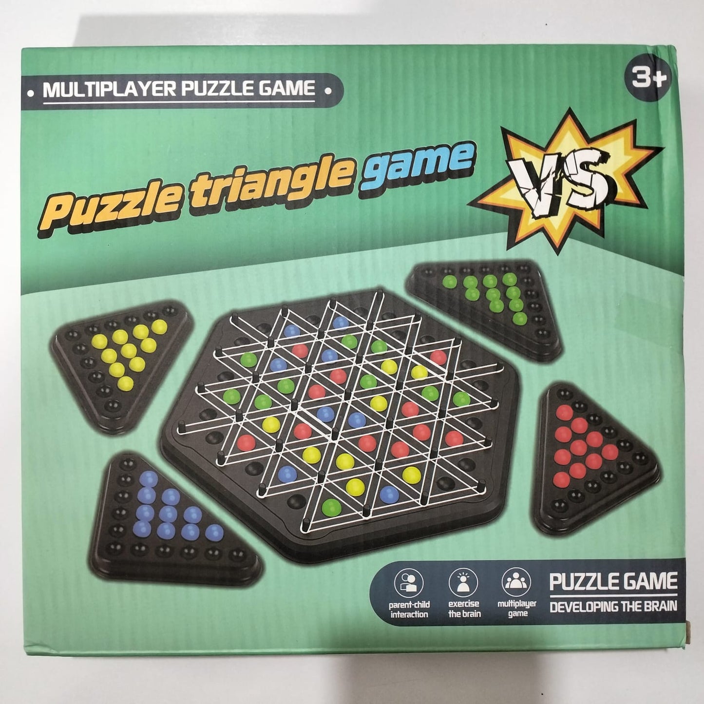Puzzle Triangle Game 6688-57 MAS KIDZ