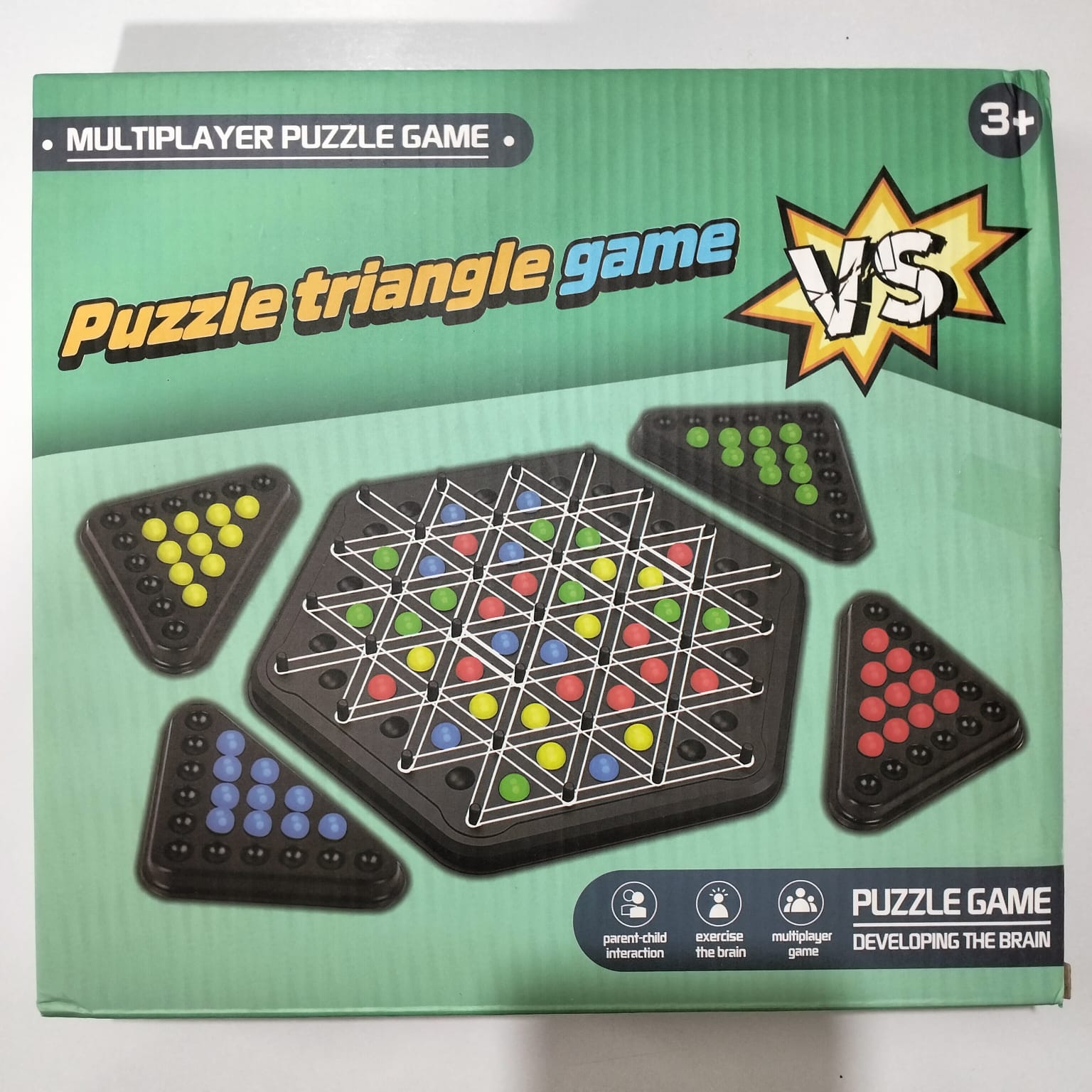 Puzzle Triangle Game 6688-57 MAS KIDZ