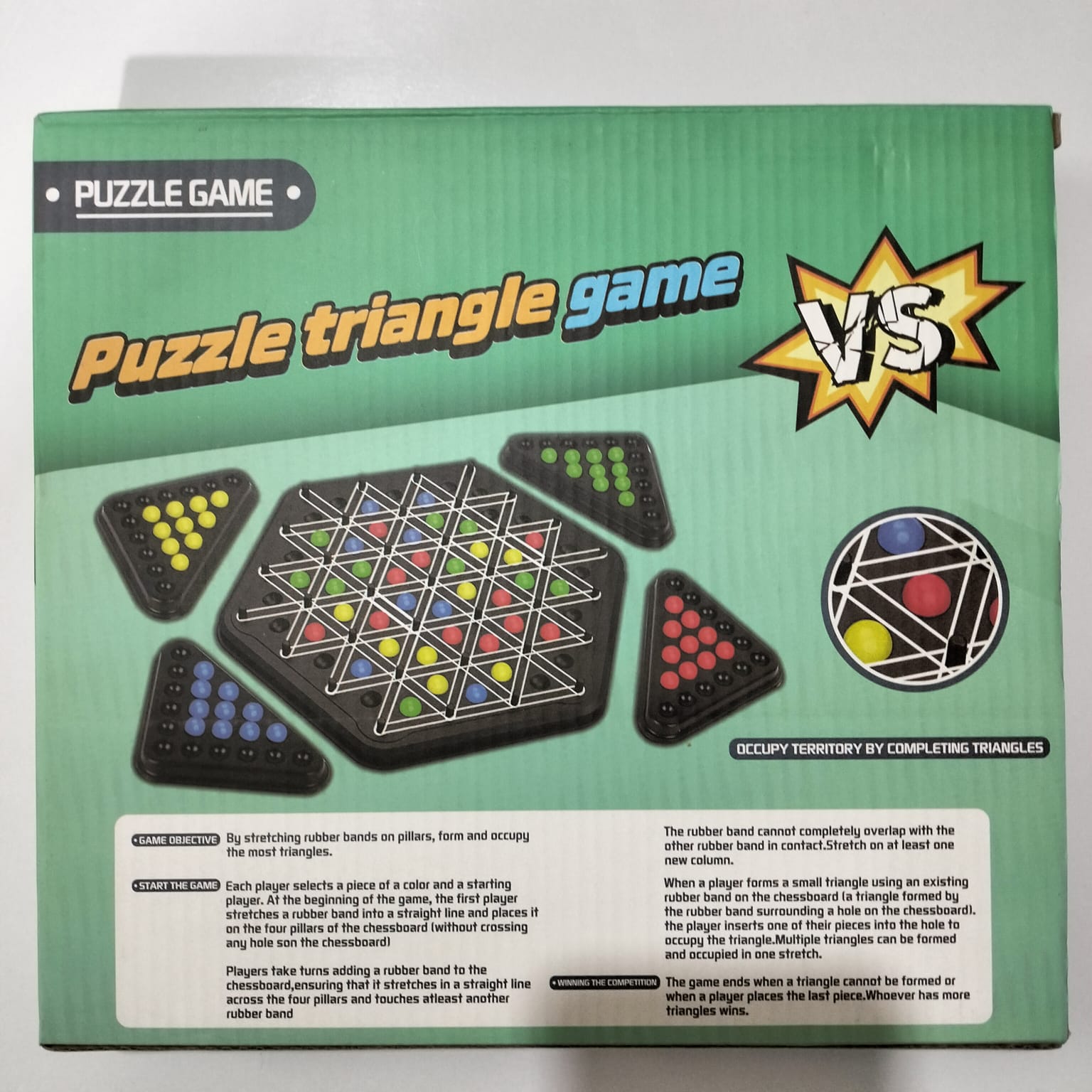 Puzzle Triangle Game 6688-57 MAS KIDZ