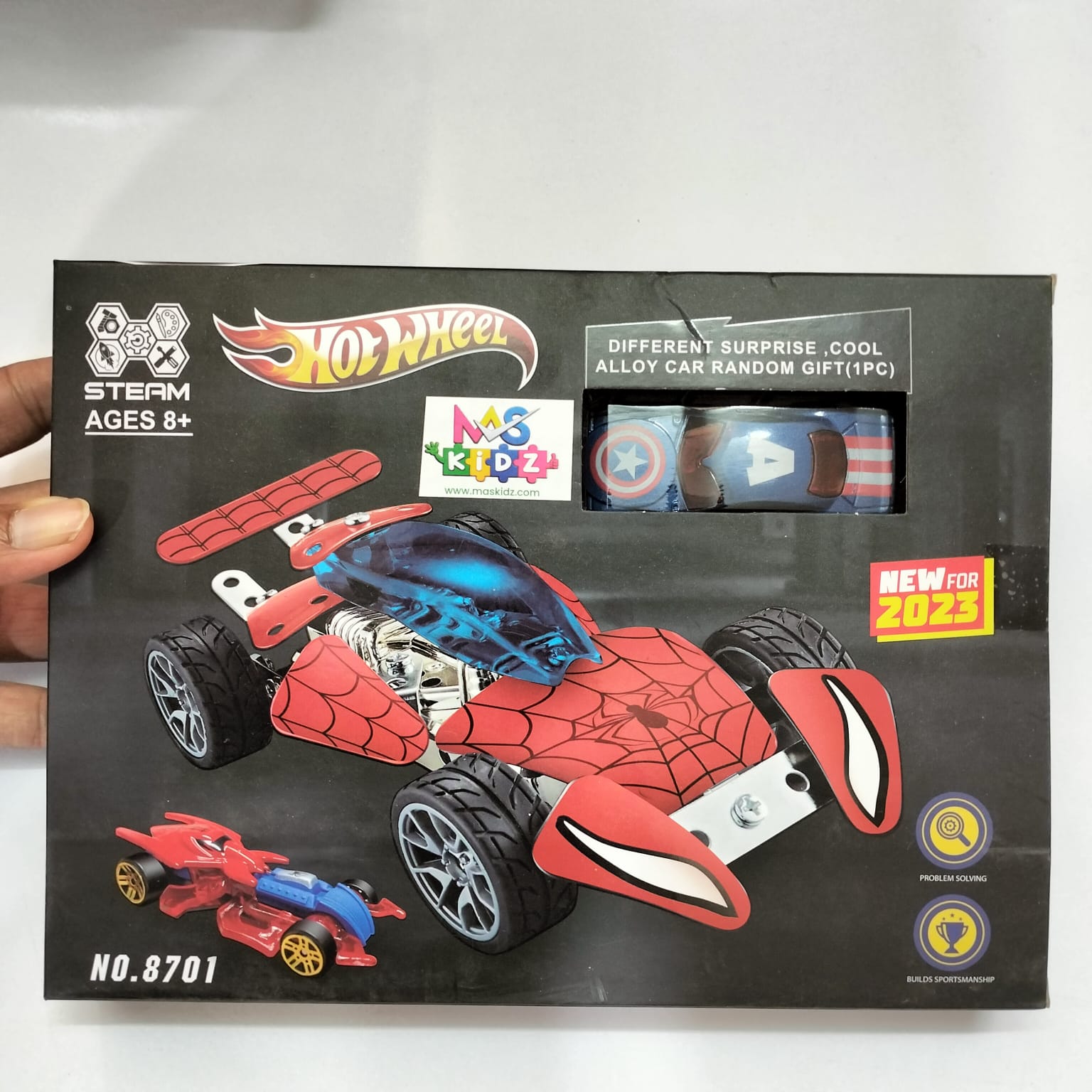 Alloy Spider Man Car 8701 Meccano MAS KIDZ