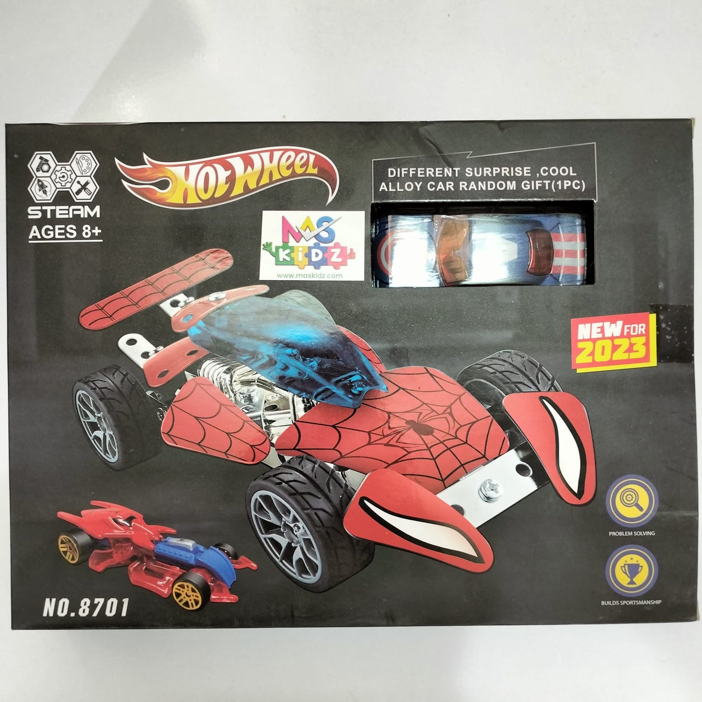Alloy Spider Man Car 8701 Meccano MAS KIDZ