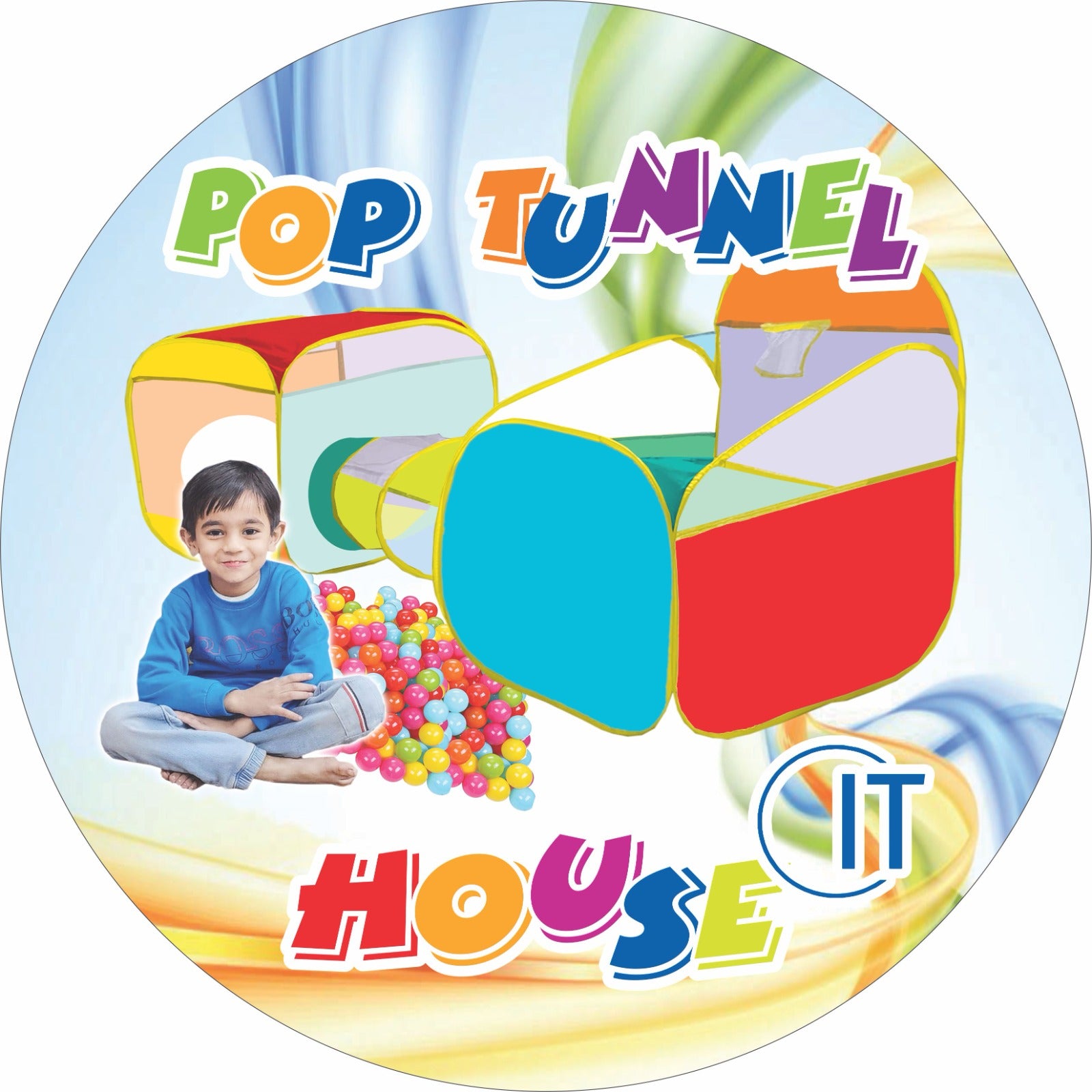 Pop Tunnel Tent House MAS KIDZ