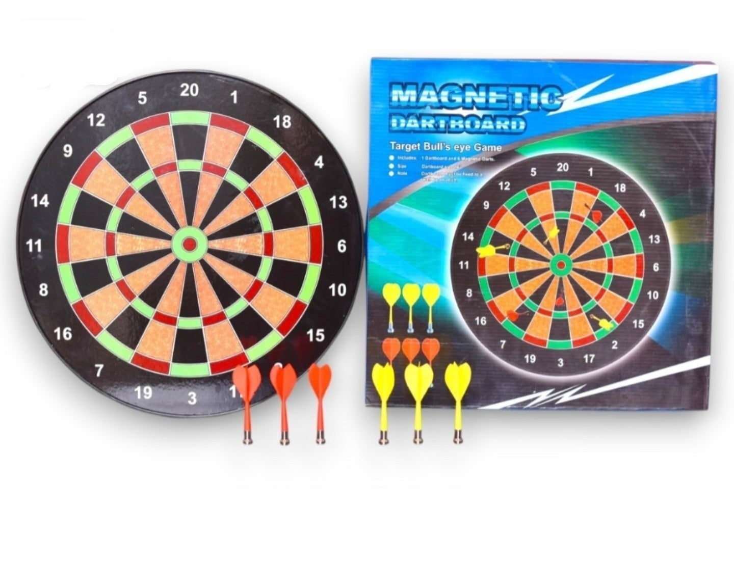 Magnetic Dartboard 16 inch MAS KIDZ